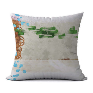 Tropical Blues #704 Decorative Throw Pillow