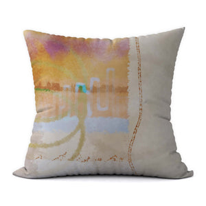 Tropical Blues #705 Decorative Throw Pillow