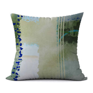 Tropical Blues #707 Decorative Throw Pillow