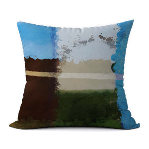 Tropical Blues #711 Decorative Throw Pillow