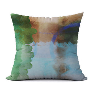 Tropical Blues #717 Decorative Throw Pillow