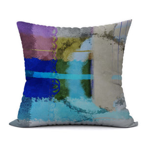 Tropical Blues #718 Decorative Throw Pillow