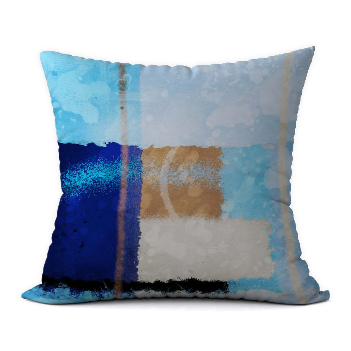 Tropical Blues #731 Decorative Throw Pillow