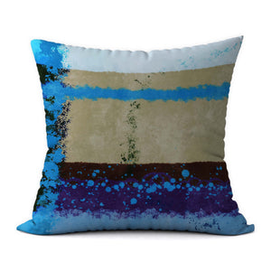 Tropical Blues #74 Decorative Throw Pillow