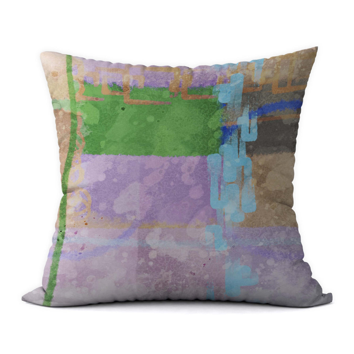 Tropical Blues #767 Decorative Throw Pillow