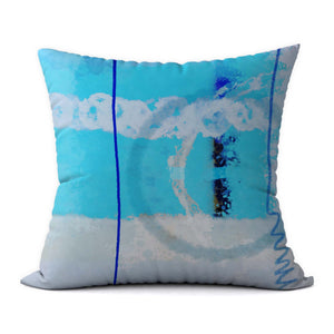 Tropical Blues #768 Decorative Throw Pillow