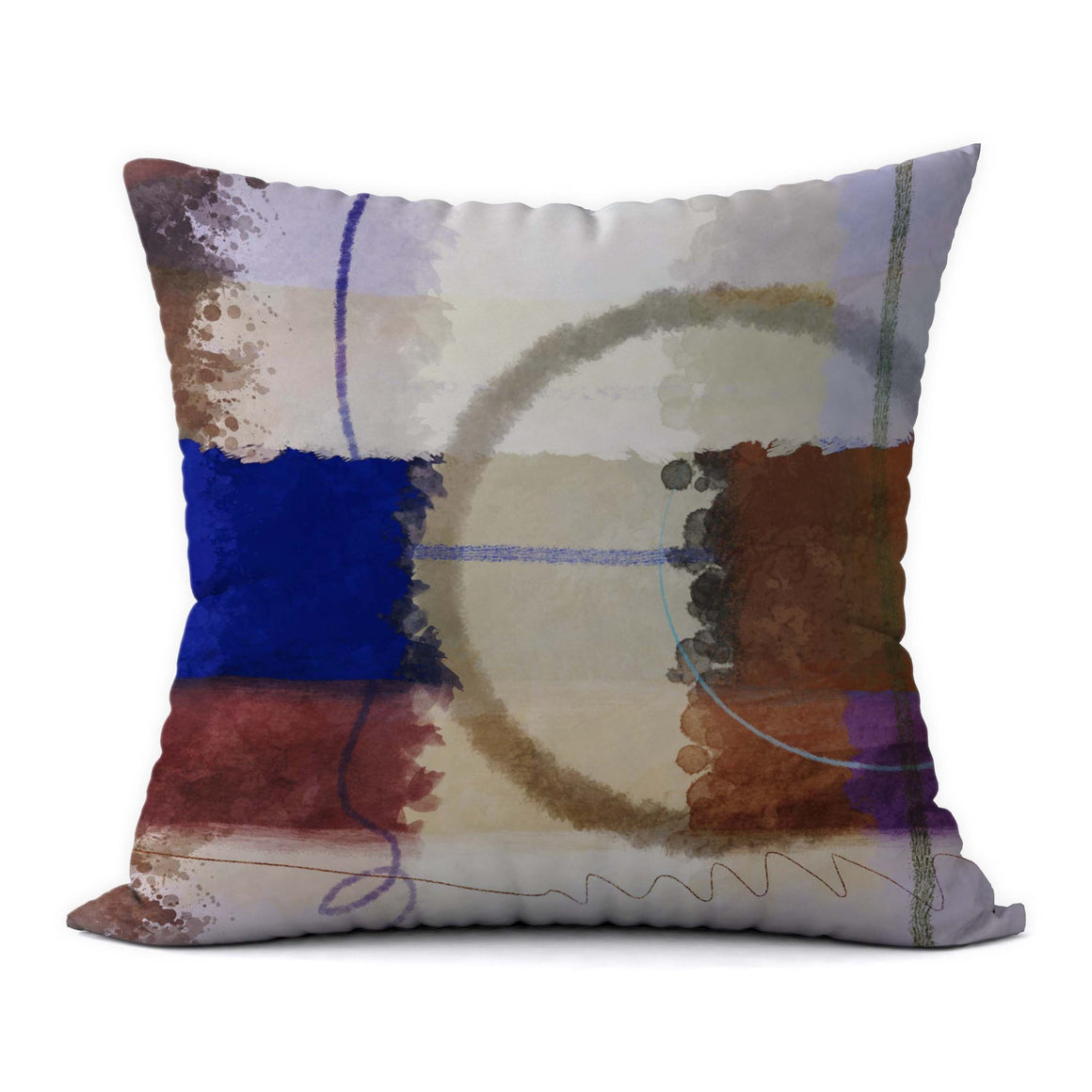 Tropical Blues #928 Decorative Throw Pillow