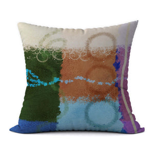 Tropical Blues #941 Decorative Throw Pillow