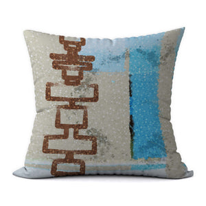 Tropical Blues #958 Decorative Throw Pillow