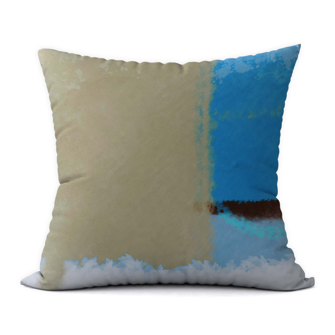 Tropical Blues #959 Decorative Throw Pillow