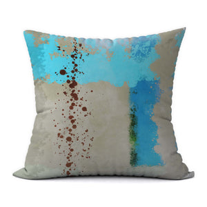 Tropical Blues #98 Decorative Throw Pillow