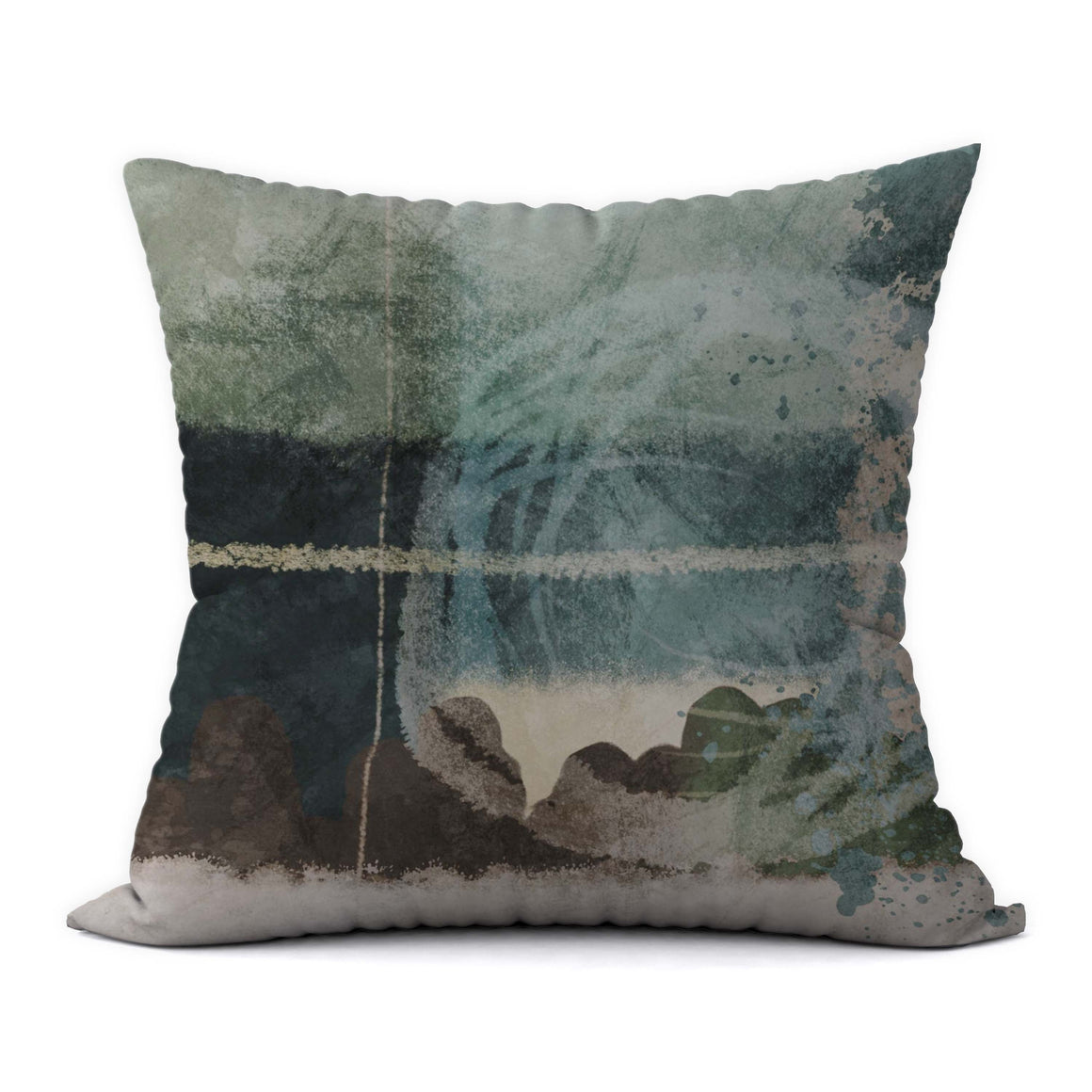 Woodland Forest #406 Decorative Throw Pillow