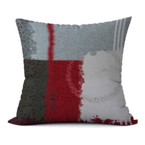 Modern Crimson #274 Decorative Throw Pillow