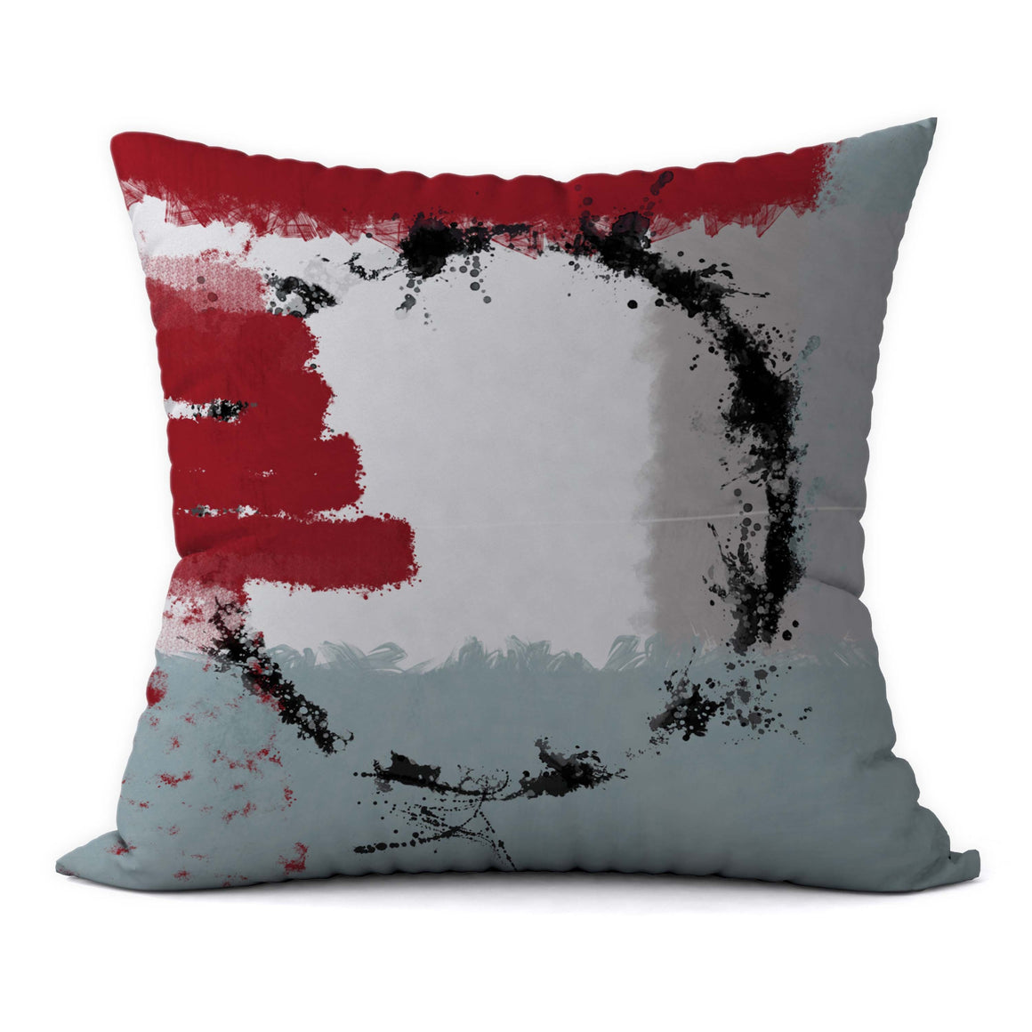 Modern Crimson #281 Decorative Throw Pillow