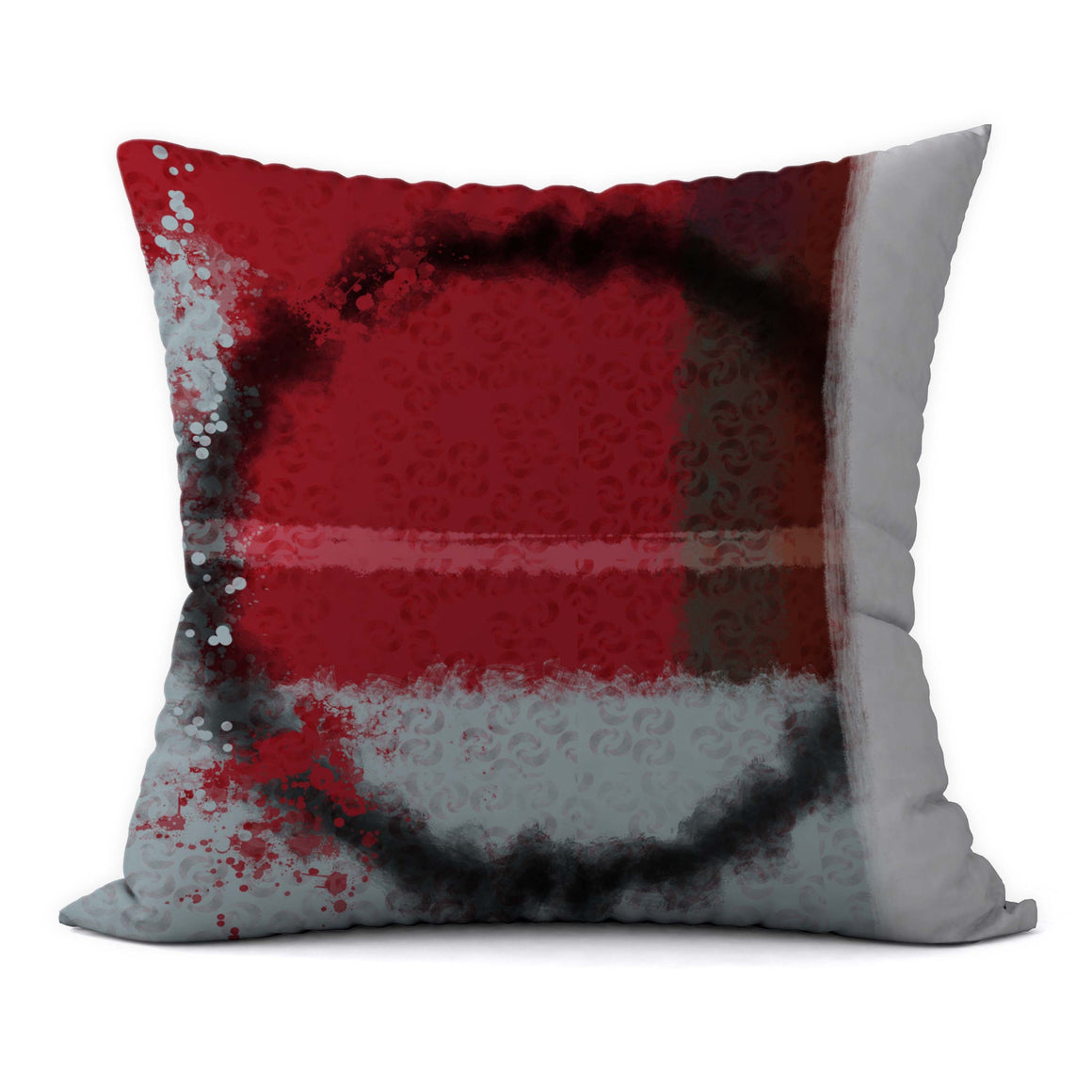 Modern Crimson #296 Decorative Throw Pillow