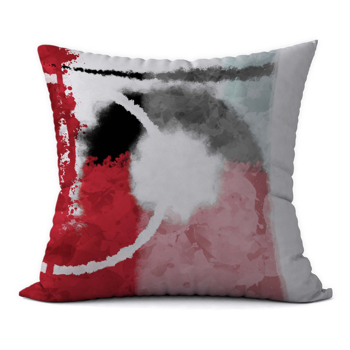 Modern Crimson #720 Decorative Throw Pillow