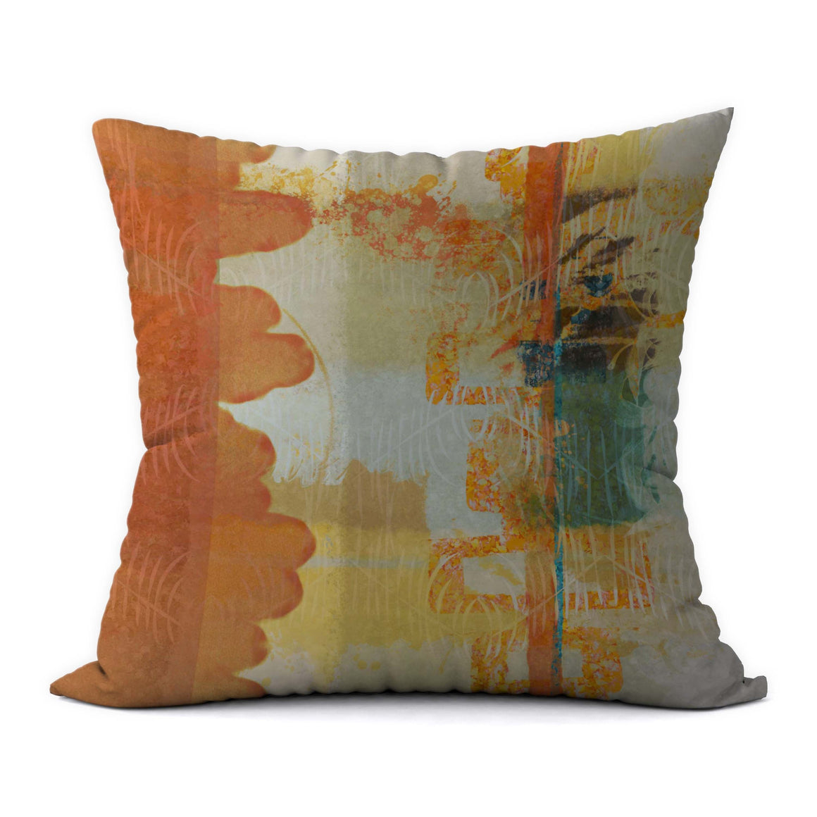 Autumn Leaves 2 #102 Decorative Throw Pillow