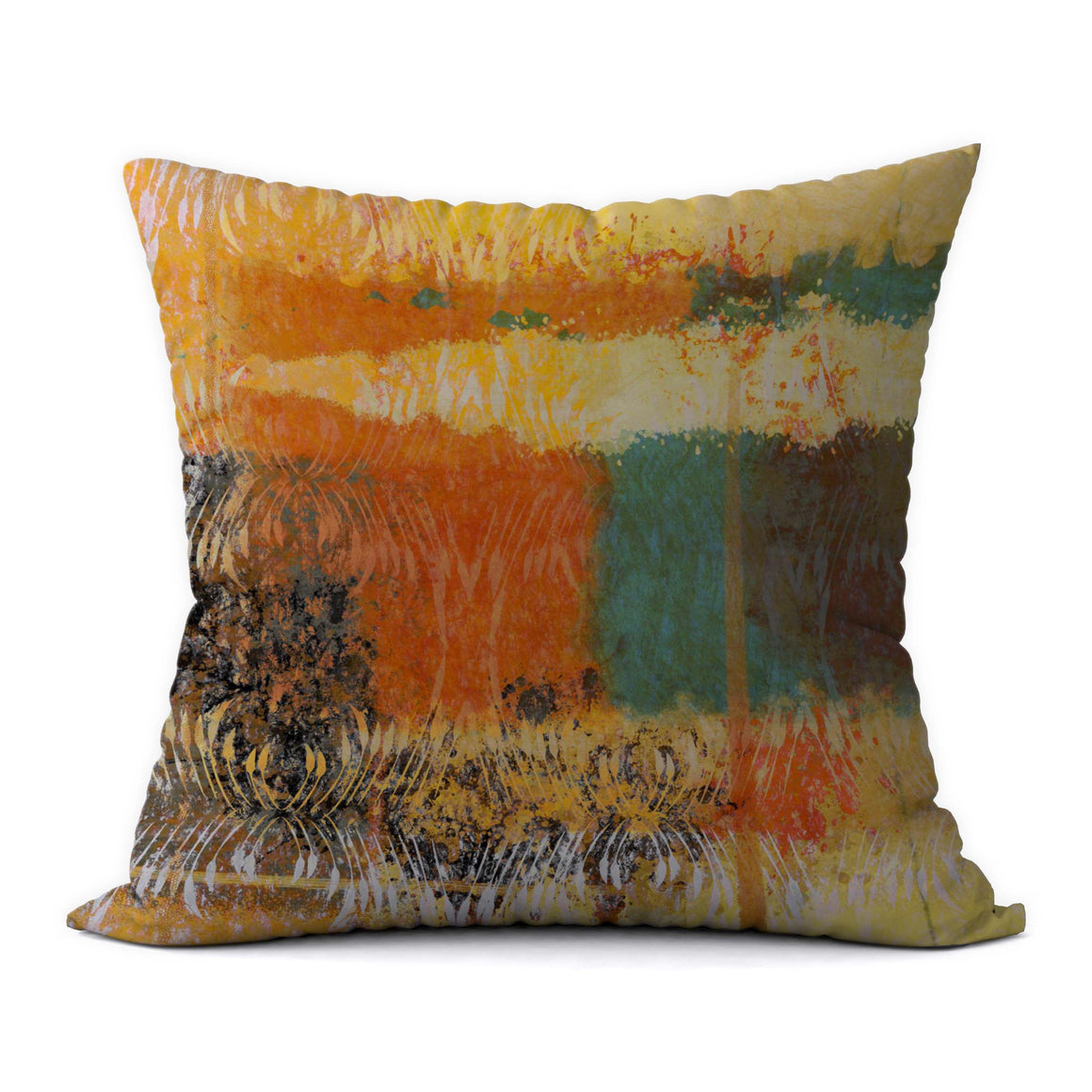 Autumn Leaves 2 #114 Decorative Throw Pillow