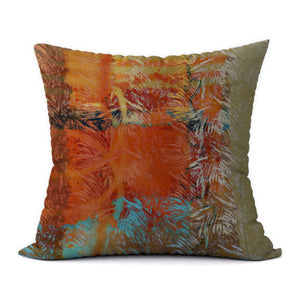 Autumn Leaves 2 #118 Decorative Throw Pillow