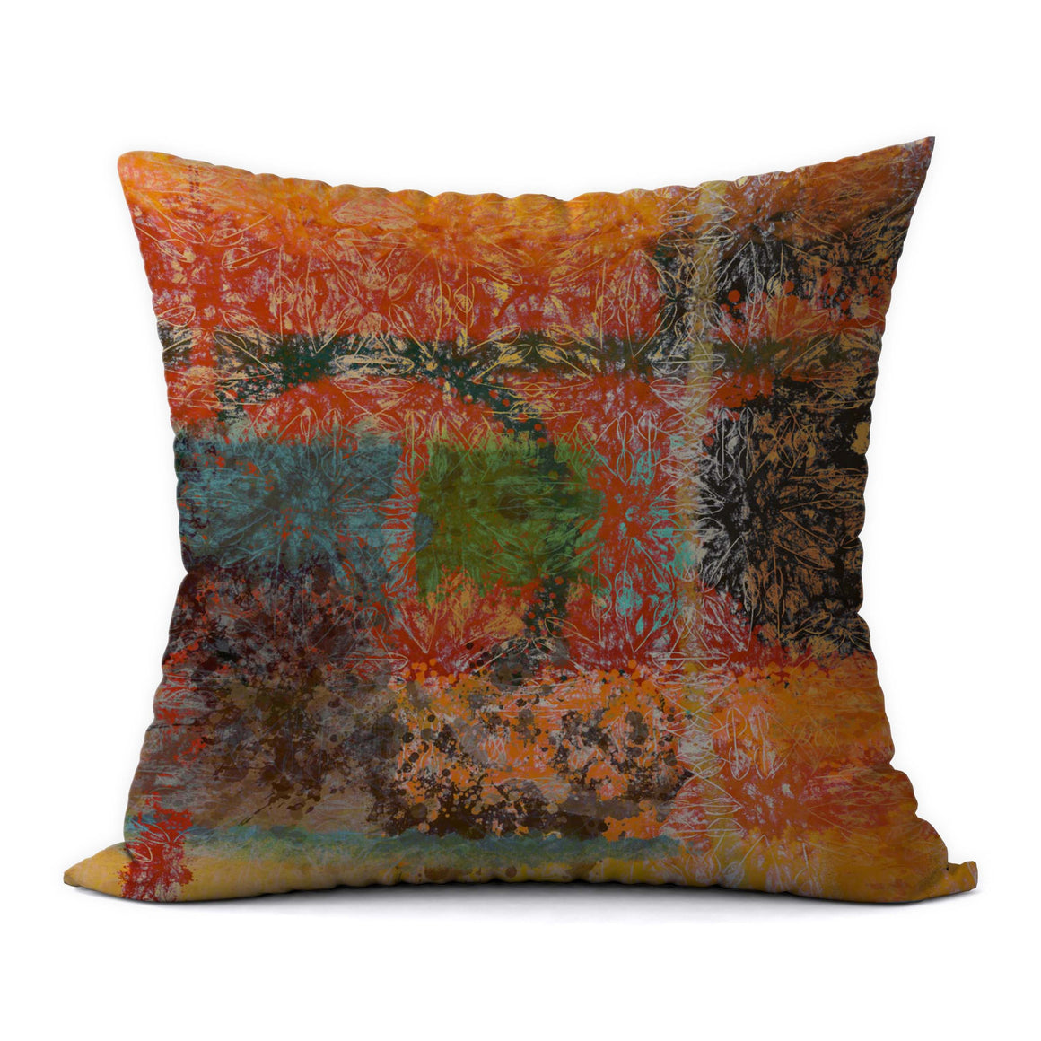 Autumn Leaves 2 #181 Decorative Throw Pillow