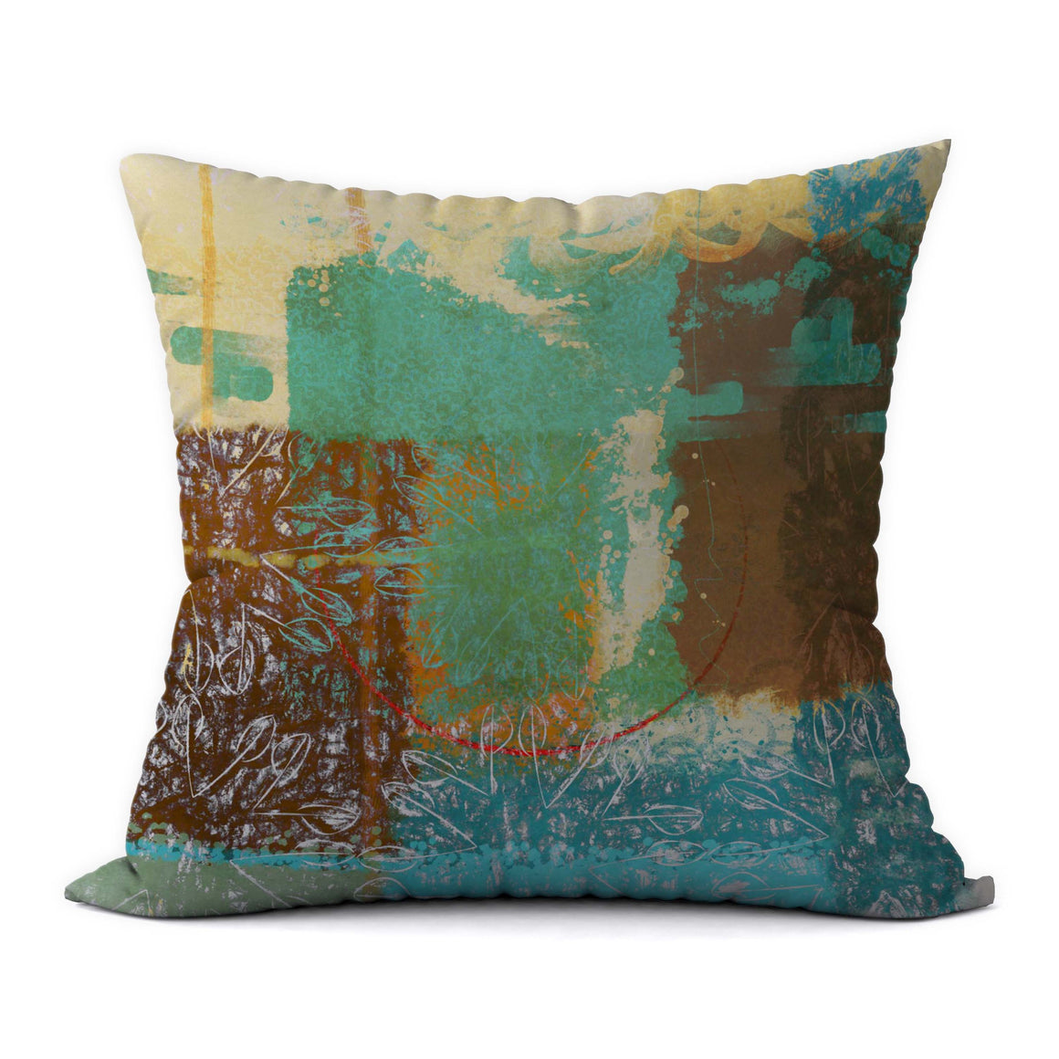 Autumn Leaves 2 #184 Decorative Throw Pillow