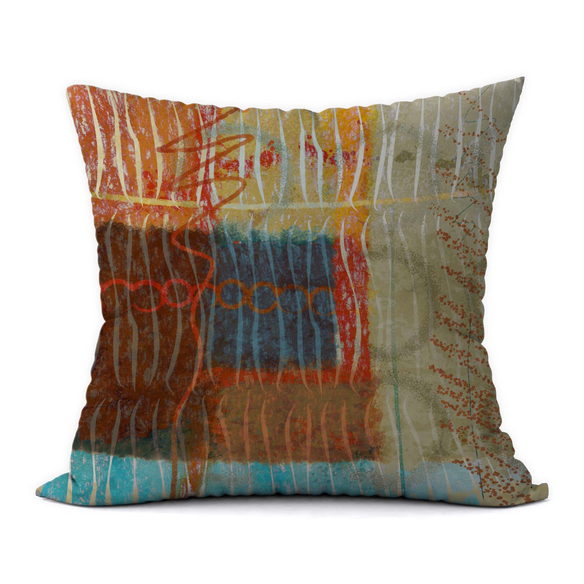 Autumn Leaves 2 #251 Decorative Throw Pillow