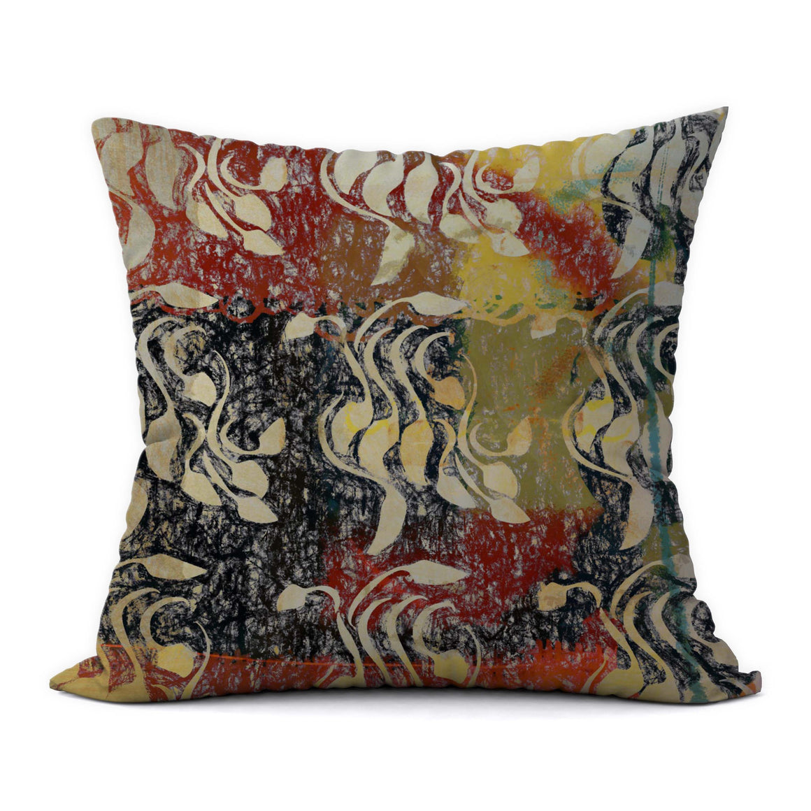 Autumn Leaves 2 #380 Decorative Throw Pillow