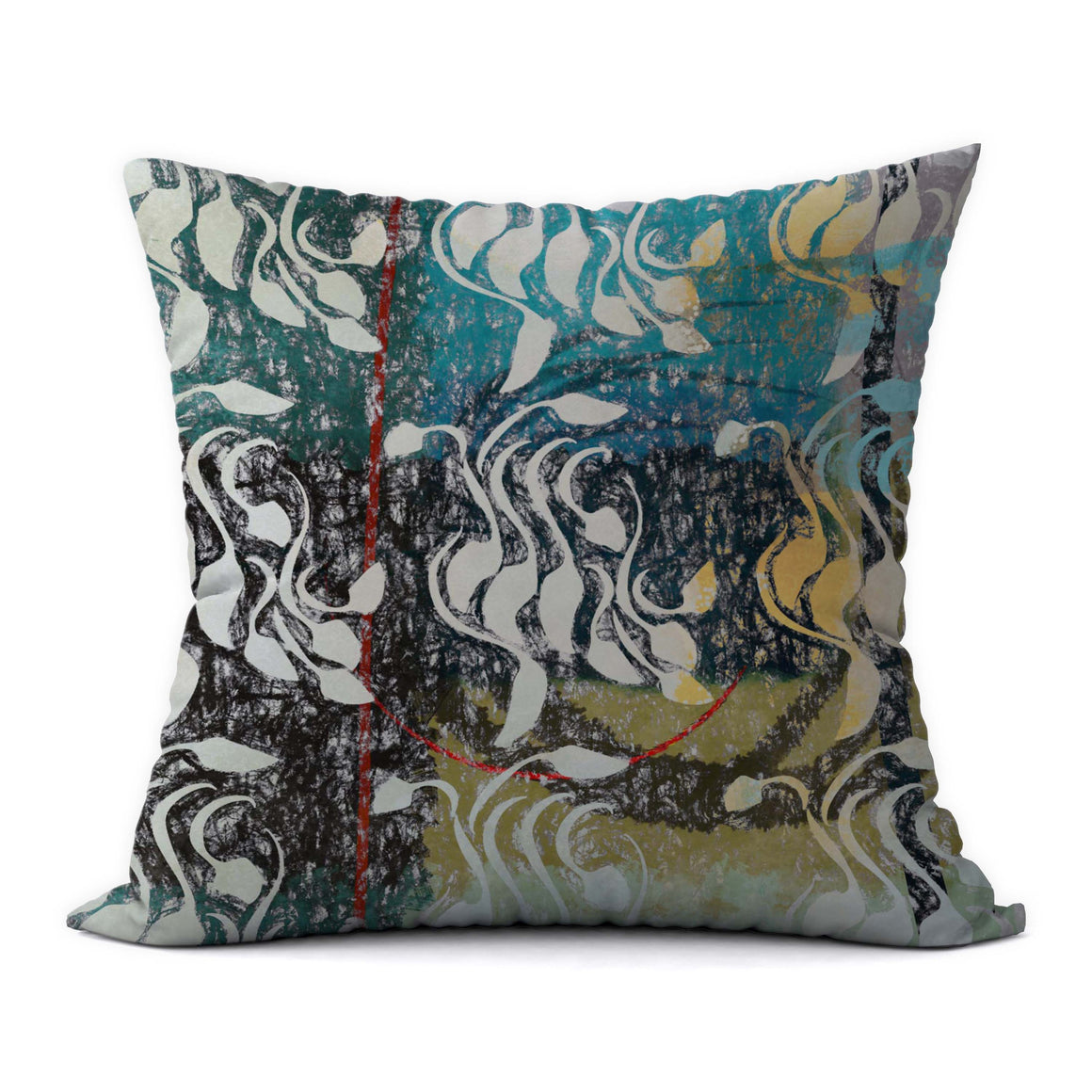 Autumn Leaves 2 #382 Decorative Throw Pillow