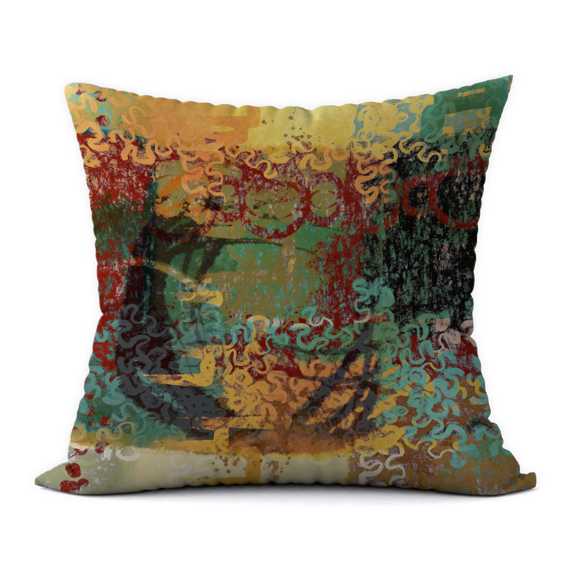 Autumn Leaves 2 #421 Decorative Throw Pillow