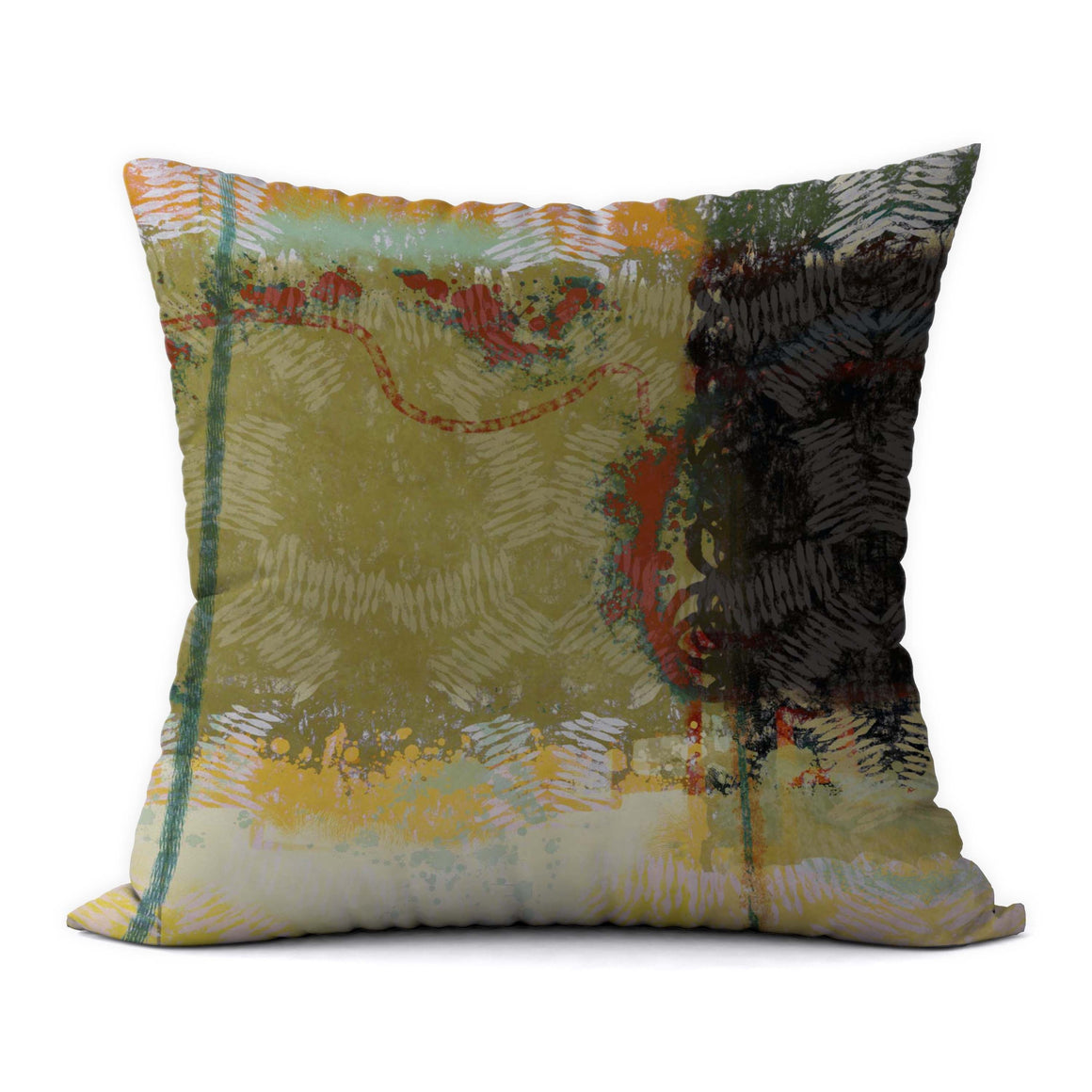 Autumn Leaves 2 #449 Decorative Throw Pillow