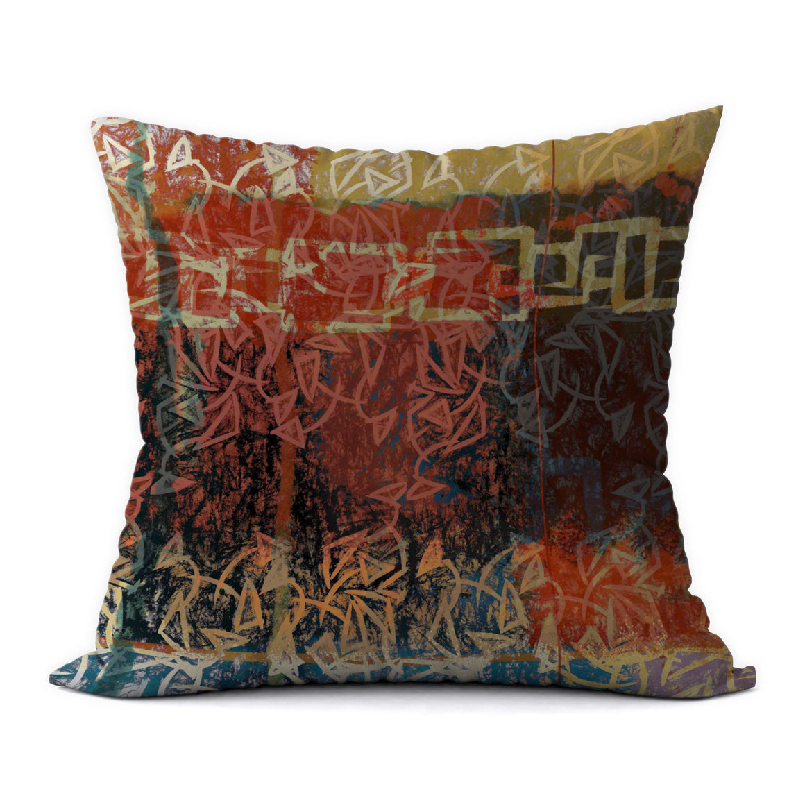 Autumn Leaves 2 #454 Decorative Throw Pillow