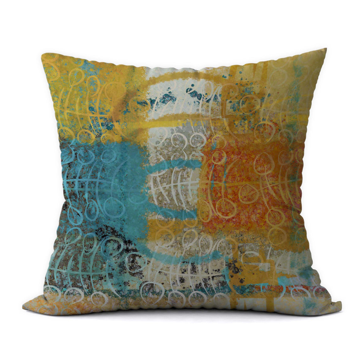 Autumn Leaves 2 #458 Decorative Throw Pillow