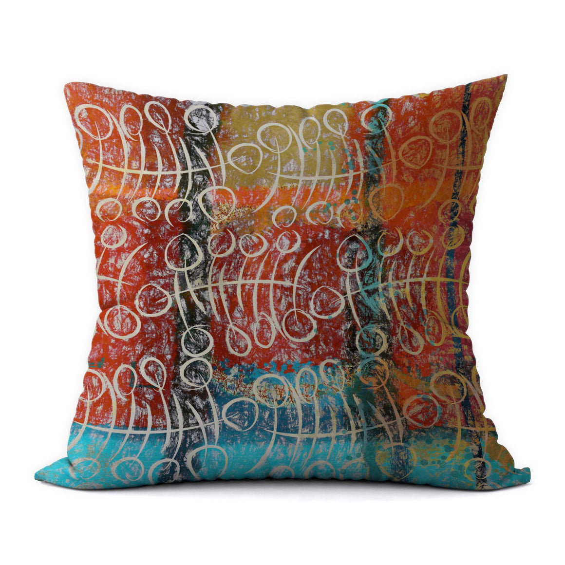 Autumn Leaves 2 #460 Decorative Throw Pillow