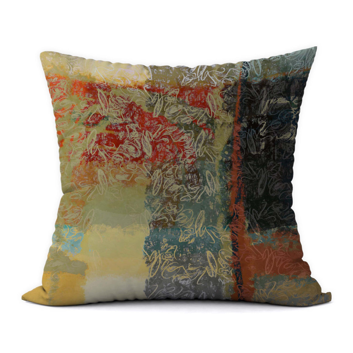 Autumn Leaves 2 #484 Decorative Throw Pillow