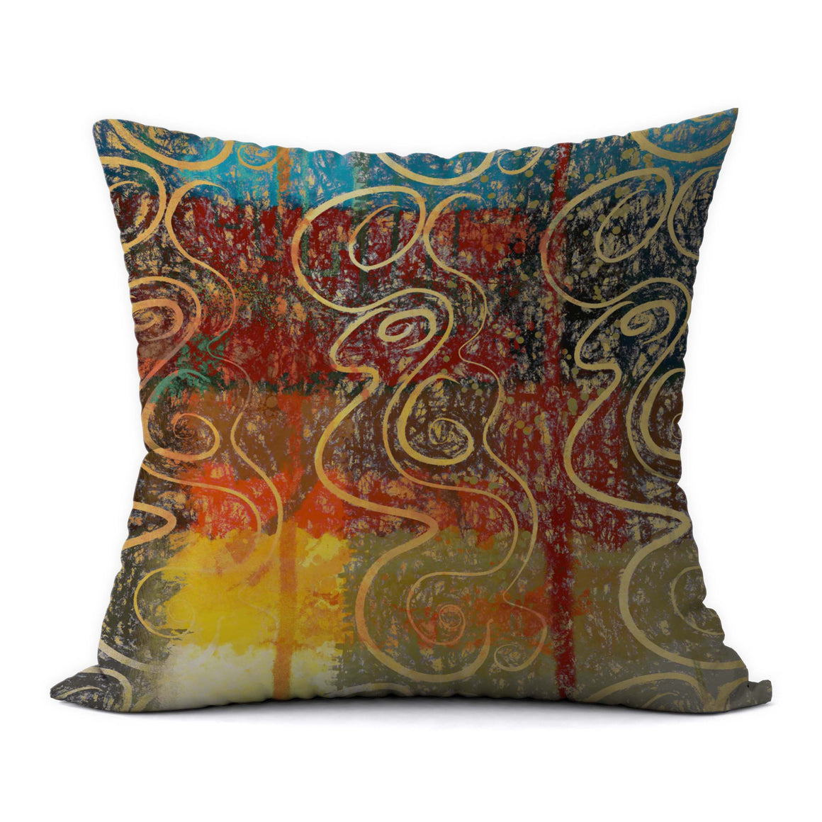 Autumn Leaves 2 #550 Decorative Throw Pillow