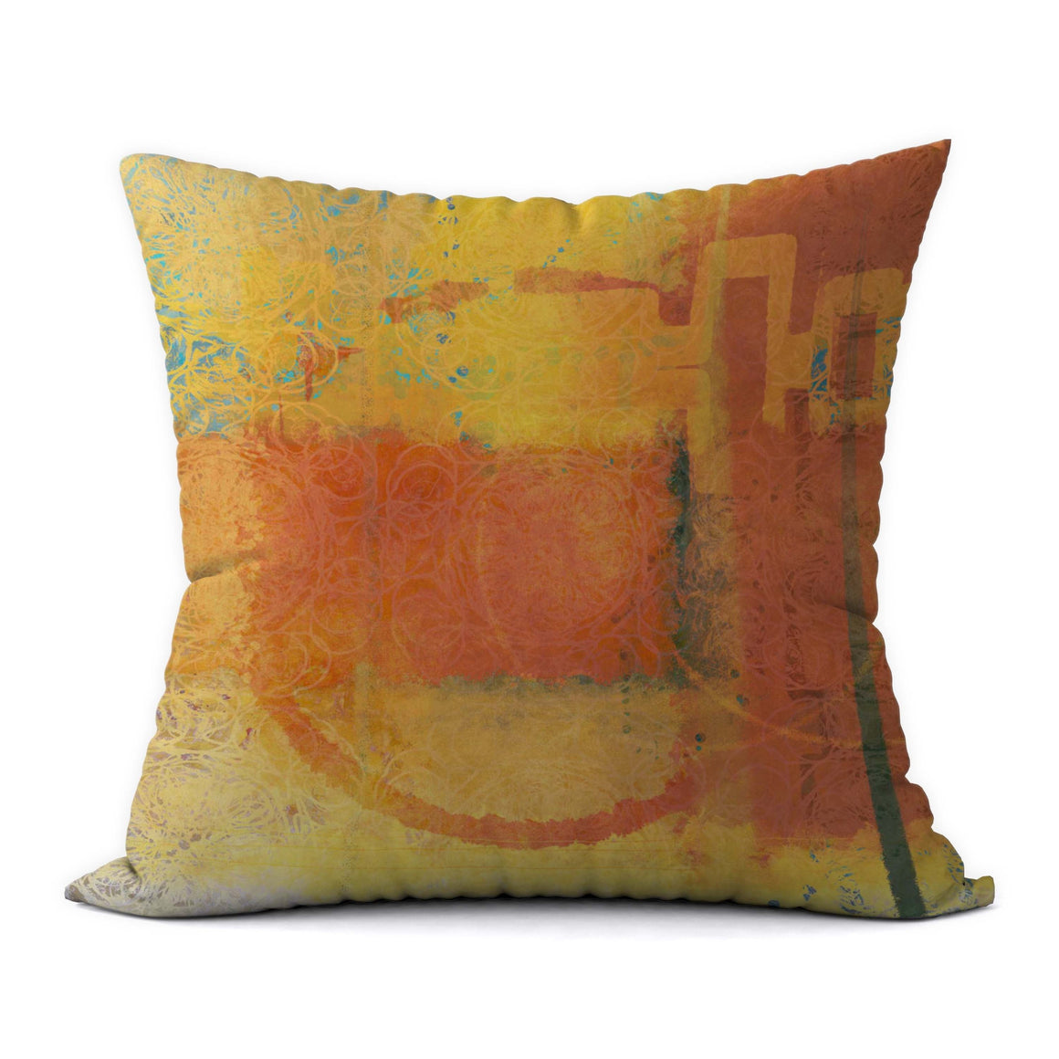 Autumn Leaves 2 #553 Decorative Throw Pillow