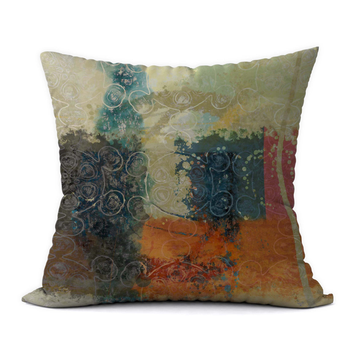 Autumn Leaves 2 #556 Decorative Throw Pillow