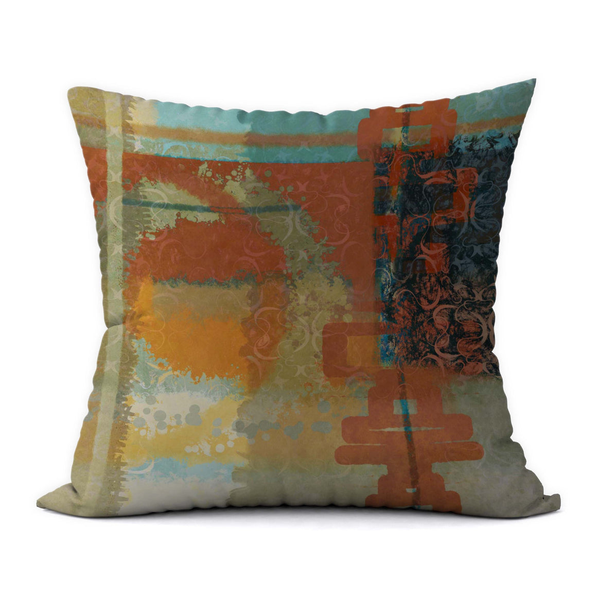 Autumn Leaves 2 #557 Decorative Throw Pillow