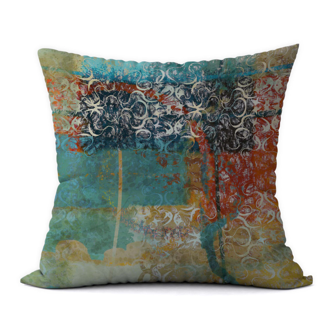 Autumn Leaves 2 #558 Decorative Throw Pillow