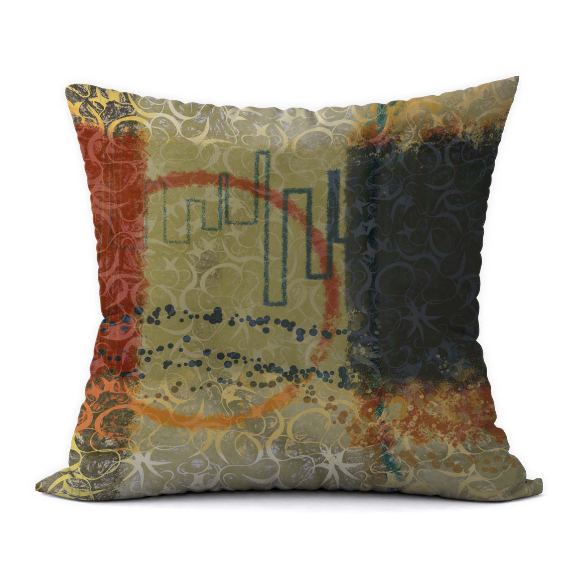 Autumn Leaves 2 #559 Decorative Throw Pillow