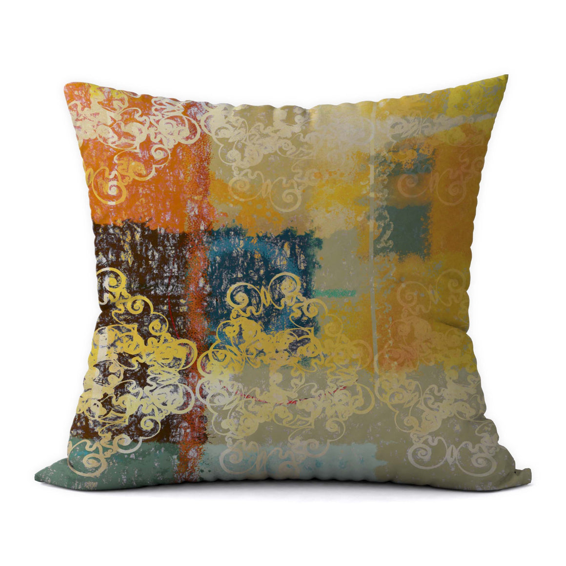 Autumn Leaves 2 #582 Decorative Throw Pillow