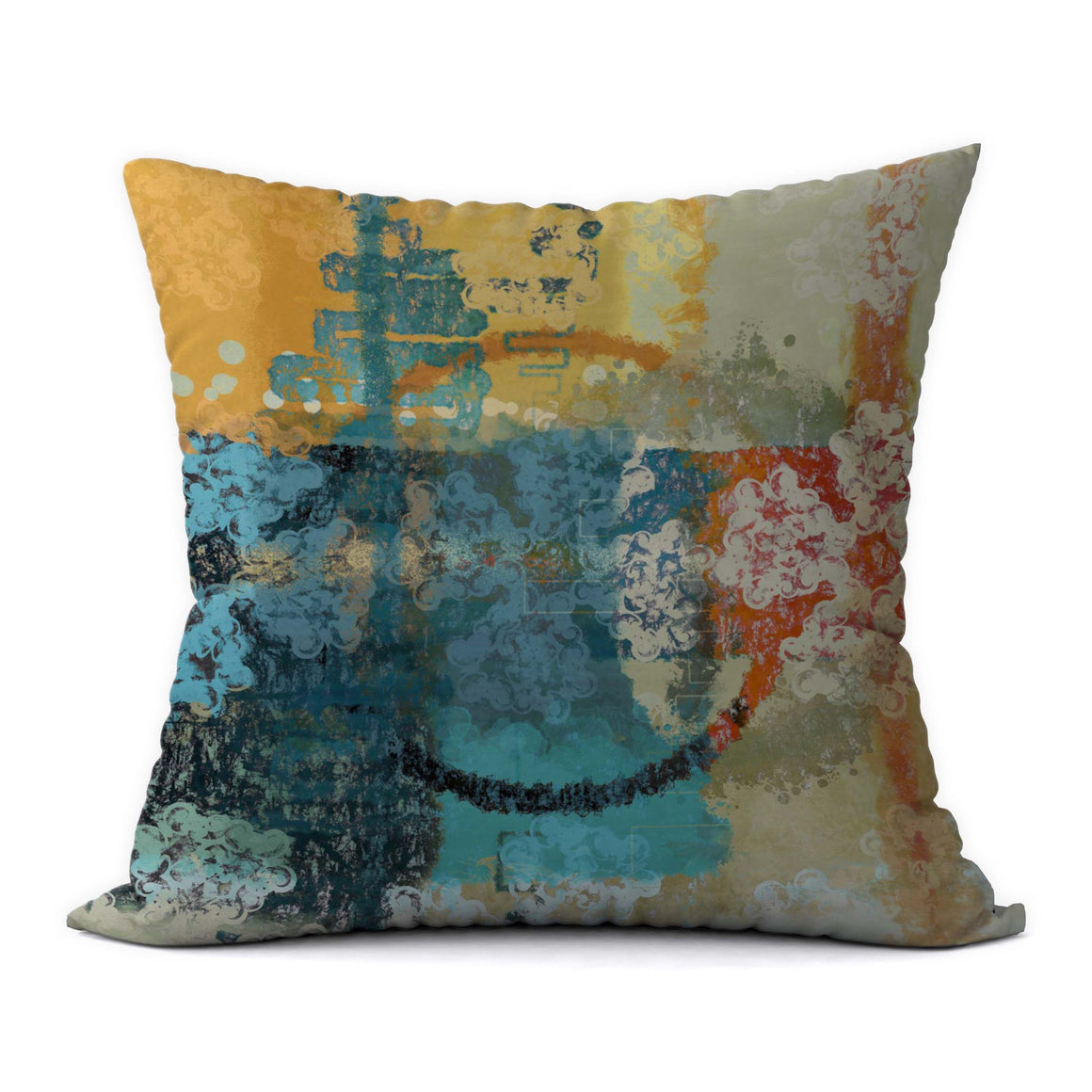 Autumn Leaves 2 #593 Decorative Throw Pillow