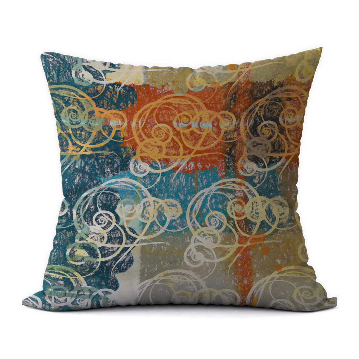 Autumn Leaves 2 #597 Decorative Throw Pillow