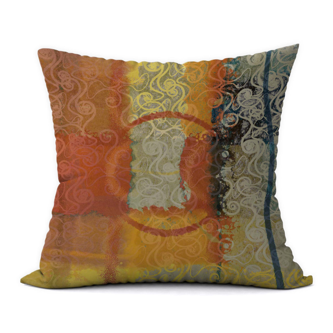 Autumn Leaves 2 #668 Decorative Throw Pillow