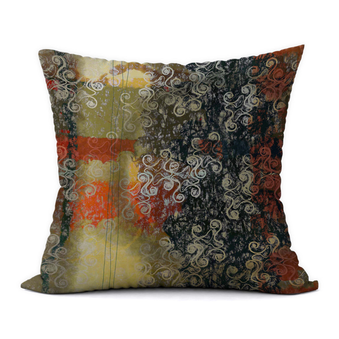 Autumn Leaves 2 #670 Decorative Throw Pillow