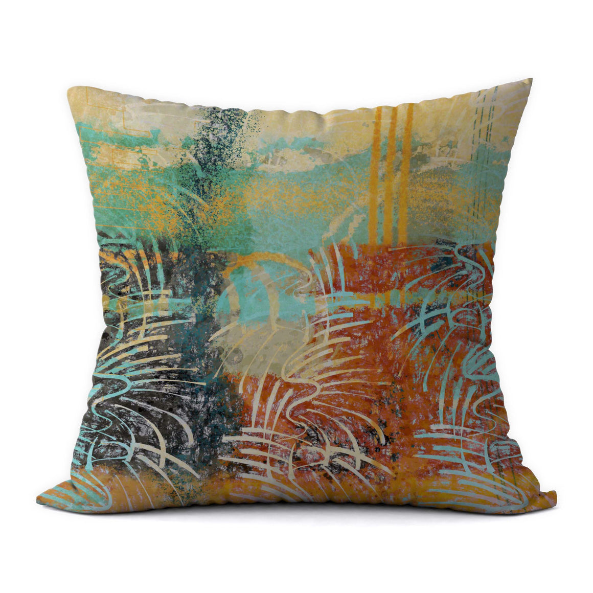 Autumn Leaves 2 #672 Decorative Throw Pillow