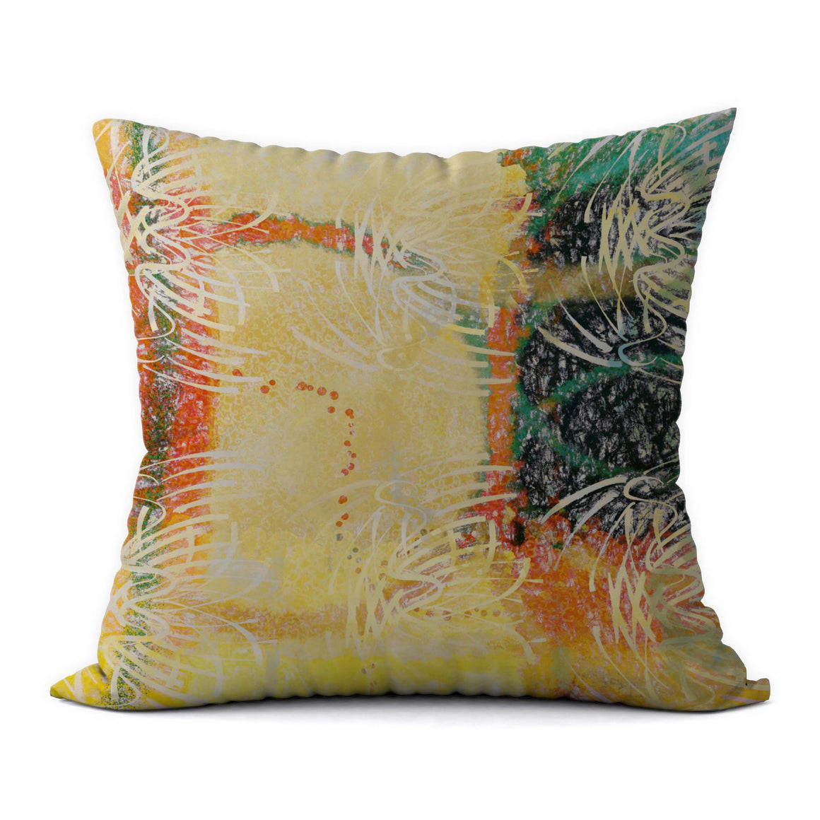 Autumn Leaves 2 #673 Decorative Throw Pillow