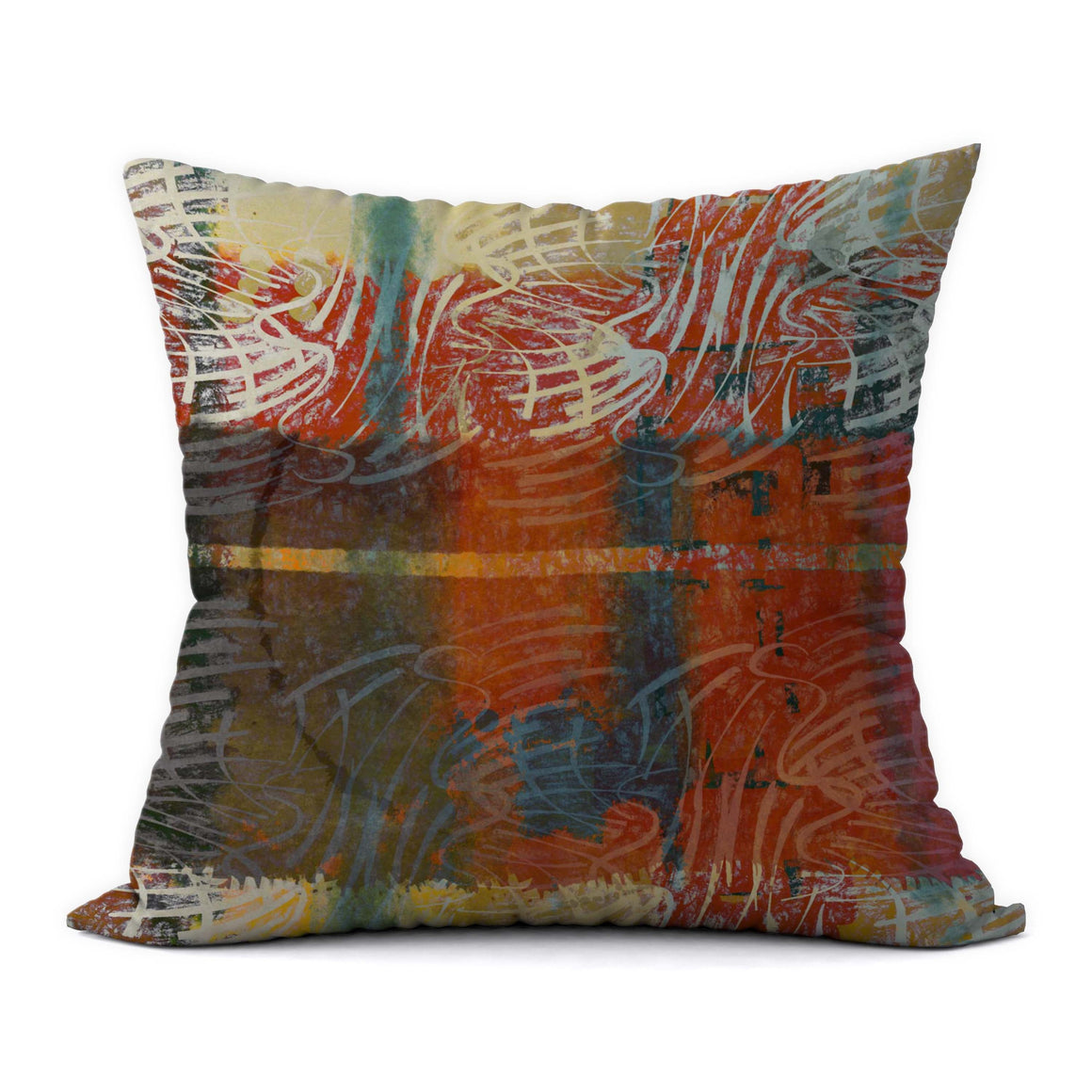 Autumn Leaves 2 #676 Decorative Throw Pillow