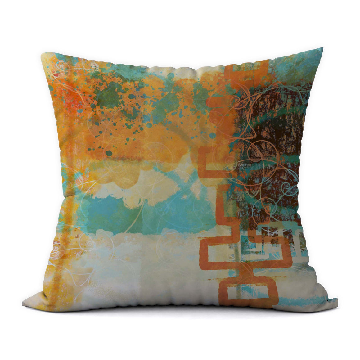 Autumn Leaves 2 #722 Decorative Throw Pillow