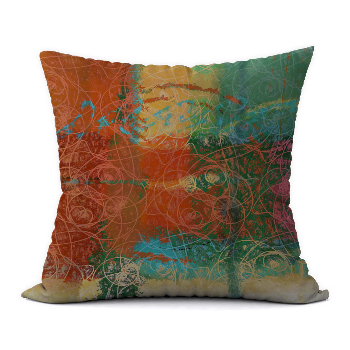 Autumn Leaves 2 #723 Decorative Throw Pillow